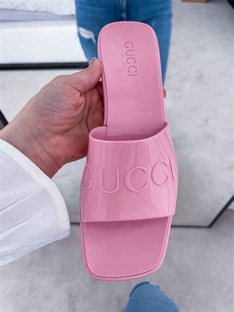 gucci jelly sandals colors|Gucci jelly sandals sale.